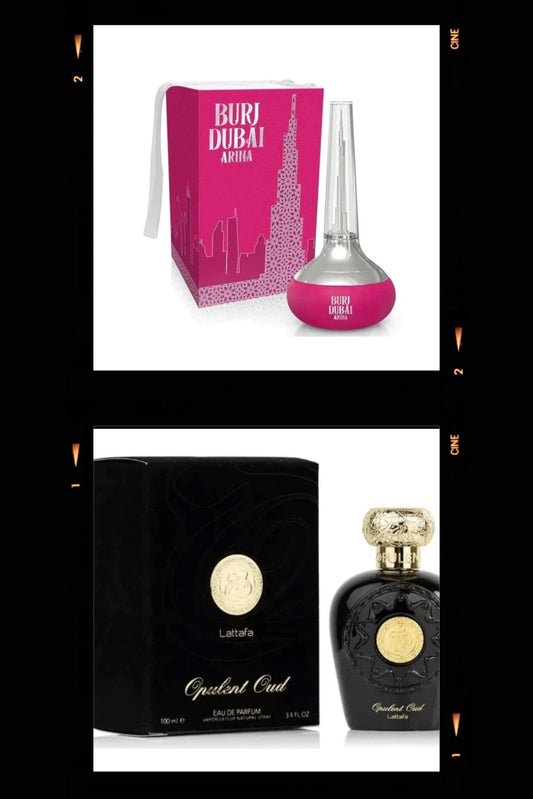 2 perfumes por un solo precio