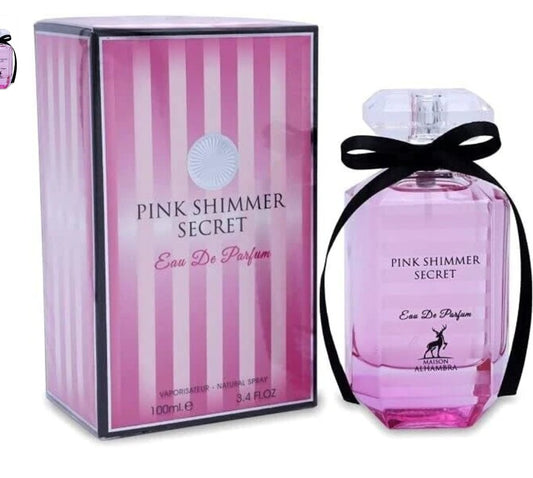 Pink Shimmer Secret  by Maison   3.4 OZ EAU DE PARFUM