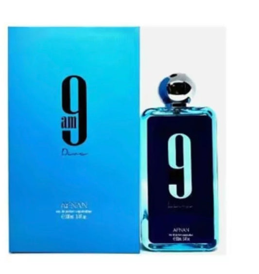 Afnan 9 AM Dive, por Afnan Perfumes, EDP SPRAY 3.4 onzas (3.4 fl oz) Unisex
