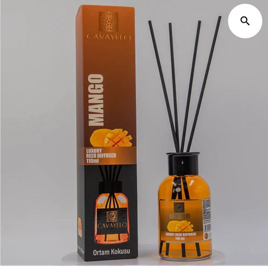 Difusor de varillas de lujo Cavayelo olor mango, 110 ml