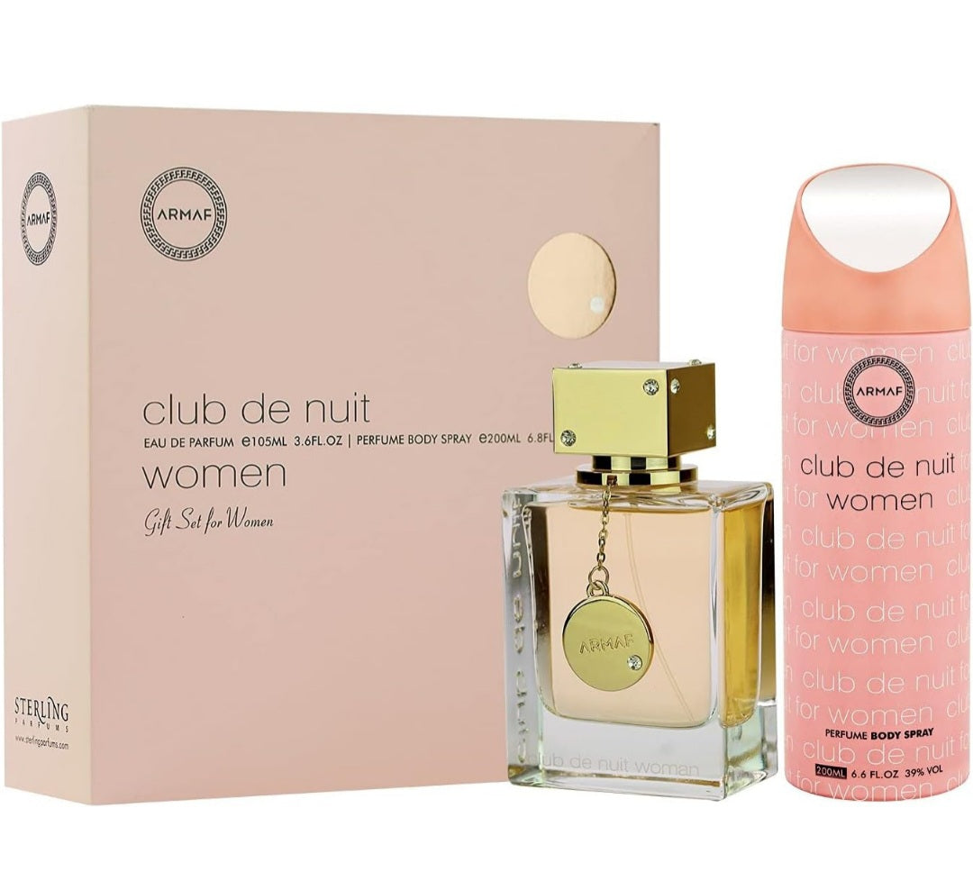 SET CLUB DE NUIT WOMAN 105ml + BODY SPRAY 200ml